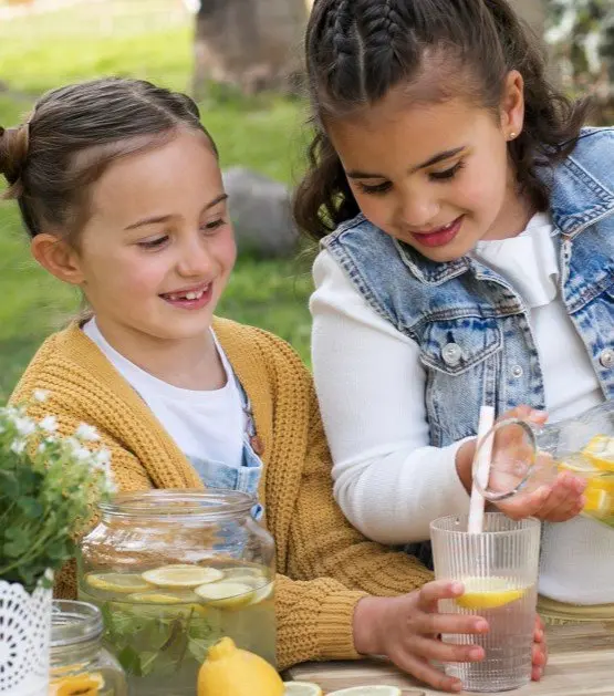 Children enjoying a supervised group activity